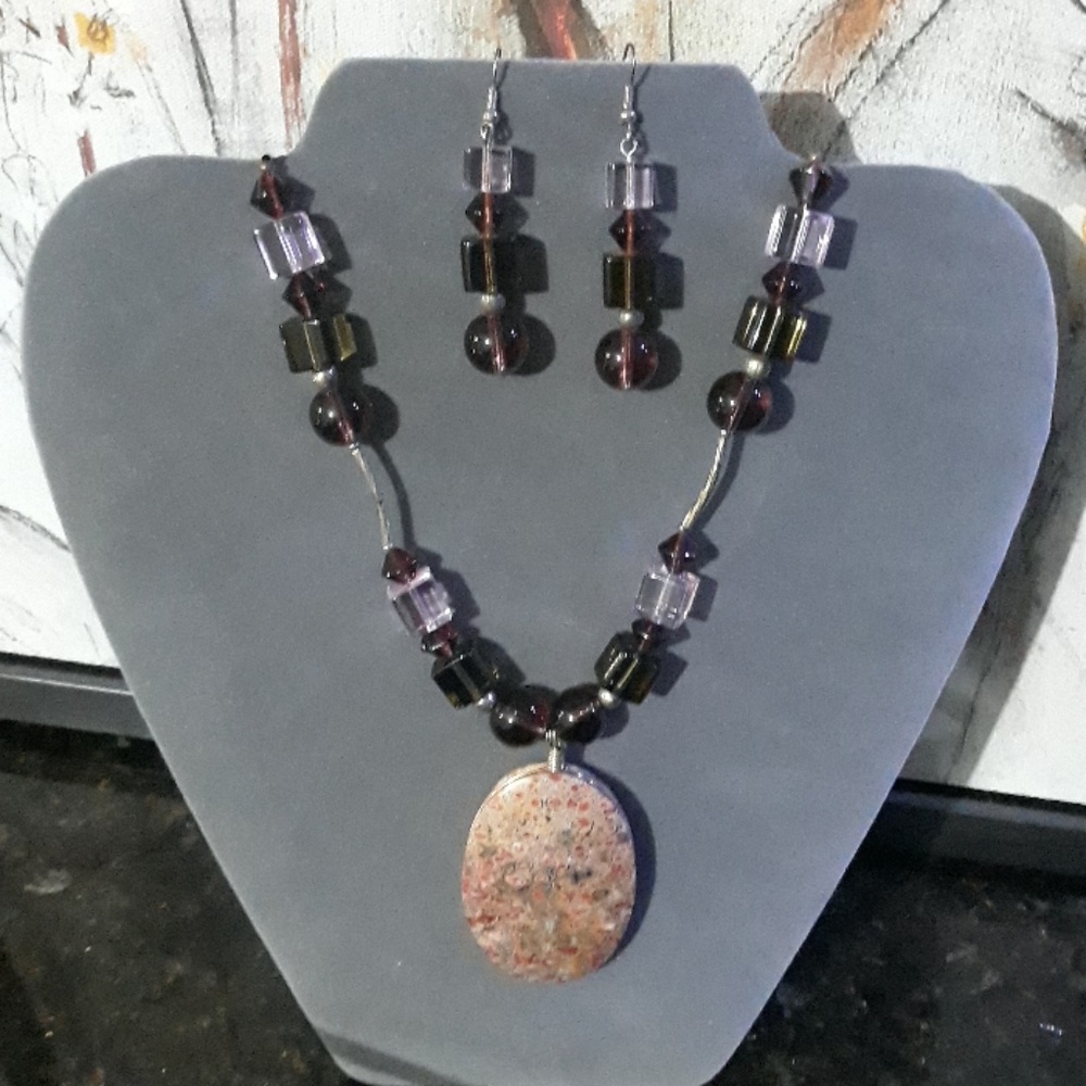 Semiprecious Jewlery set